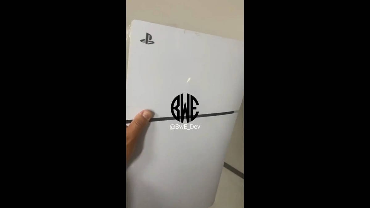 Alleged PS5 Redesign