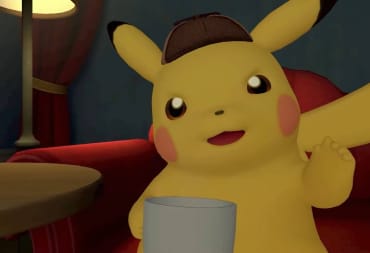 Detective Pikachu Looks Adorable With his coffee cup