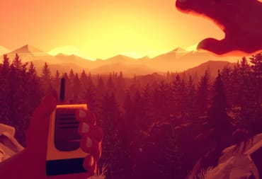 Sunset in Campo Santo's Firewatch