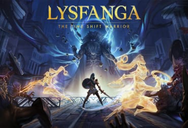 The key art for Lysfanga: The Time Shift Warrior