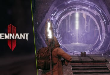 Remnant 2 Starter Guide - Cover Image Standing in Front of a Portal in Labyrinth