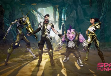 A screenshot from Space Punks showing the hero characters