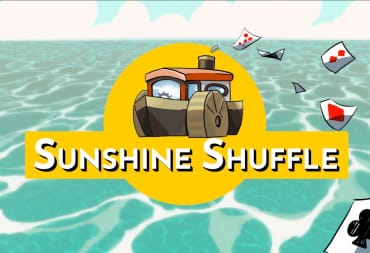 A spread-shot cover of Sunshine Shuffle, against the backdrop of an endless ocean.